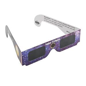 Set of 5 Solar Eclipse Viewing Glasses Safe Shades for Direct Sun Viewing